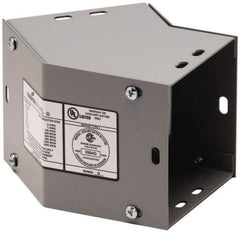 Cooper B-Line - 4 Inch Wide x 4 Inch High, Raceway Elbow End - 45°, Gray, For Use with Lay In Wireways, Type 1 Screw Cover Wireway - Apex Tool & Supply