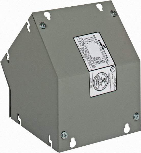 Cooper B-Line - 6 Inch Wide x 6 Inch High, Raceway Elbow End - 45°, Gray, For Use with Lay In Wireways, Type 1 Screw Cover Wireway - Apex Tool & Supply