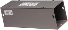 Cooper B-Line - 6" High x 152mm Wide x 120" Long, Screw Mount Solid Wall Wire Duct - Gray, 39 (Bottom) & 39 (Top) Knockouts, Screw Cover, Steel - Apex Tool & Supply