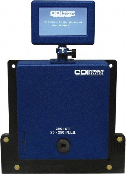 CDI - 5 to 50 In/Lb Electronic Torque Tester - 1/4" Drive, 21" OAL, ±0.5% Accuracy - Apex Tool & Supply