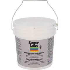 Synco Chemical - 5 Lb Pail Synthetic General Purpose Grease - Translucent White, Food Grade, 450°F Max Temp, NLGIG 000, - Apex Tool & Supply