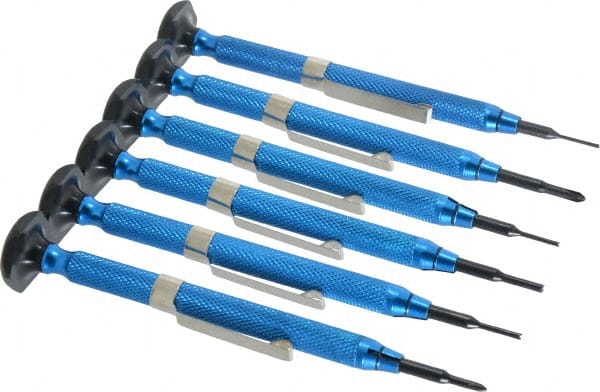 Moody Tools - 6 Piece Phillips, Screw Extractor, Slotted Screwdriver Set - Apex Tool & Supply