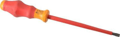 Wera - 255mm OAL Standard Slotted Screwdriver - 150mm Blade Length, Round Shank, Ergonomic Handle - Apex Tool & Supply