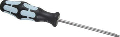 Wera - T10 Torx Driver - 80mm Blade Length, Ergonomic Handle - Apex Tool & Supply