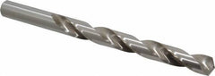 Cleveland - 29/64" 135° High Speed Steel Jobber Drill - Bright Finish, Right Hand Cut, Spiral Flute, Straight Shank, 5-5/8" OAL, Split Point - Apex Tool & Supply