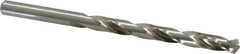 Cleveland - Letter H 135° High Speed Steel Jobber Drill - Bright Finish, Right Hand Cut, Spiral Flute, Straight Shank, 4-1/8" OAL, Split Point - Apex Tool & Supply