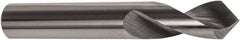 Precision Twist Drill - 1/2" Body Diam, 90°, 4" OAL, Solid Carbide Spotting Drill - Apex Tool & Supply