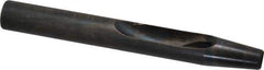 Made in USA - 9/32" Hollow Punch - 4" OAL, Steel - Apex Tool & Supply
