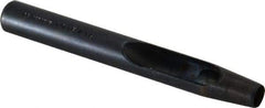Made in USA - 5/16" Hollow Punch - 4" OAL, Steel - Apex Tool & Supply