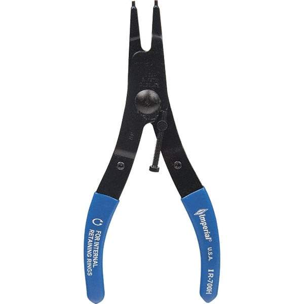 Imperial - Retaining Ring Pliers Type: Internal Ring Size: 2" - Apex Tool & Supply