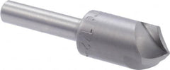 M.A. Ford - 1/2" Head Diam, 1/4" Shank Diam, 3 Flute 100° High Speed Steel Countersink - Apex Tool & Supply