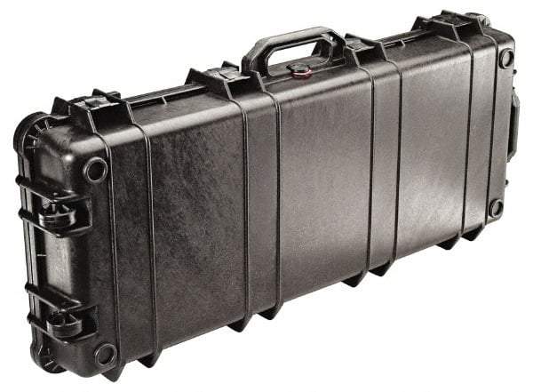 Pelican Products, Inc. - 16" Wide x 16" Deep x 6-1/8" High, Long Gun Case - Black, Plastic - Apex Tool & Supply