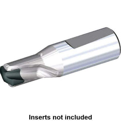 Kennametal - 36.01 to 40mm Diam, 1xD, 40mm Max Depth, 50mm Shank Diam, 76mm Flute, 155mm OAL, Replaceable Tip Drill - KSEM3601 Insert, 10 Seat Size, Series KSEM - Apex Tool & Supply
