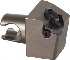 Kennametal - Insert Style LT 16ER, 30mm Head Length, Right Hand Cut, External Modular Threading Cutting Unit Head - System Size KM25, 16mm Center to Cutting Edge, Series LT Threading - Apex Tool & Supply