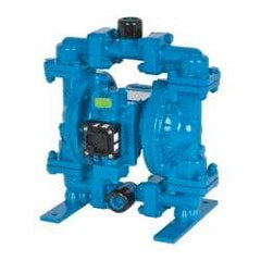 SandPIPER - 1/2" NPT, Metallic, Air Operated Diaphragm Pump - Buna-N Diaphragm, Aluminum Housing - Apex Tool & Supply