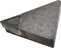 Made in USA - TPG322 Polycrystalline Diamond (PCD) Turning Insert - Uncoated, 60° Triangle, 3/8" Inscr Circle, 1/8" Thick, 1/32" Corner Radius - Apex Tool & Supply