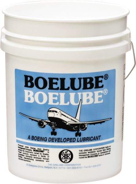 Boelube - BoeLube, 5 Gal Pail Cutting Fluid - Liquid, For Grinding, Sawing, Stamping, Near Dry Machining (NDM) - Apex Tool & Supply