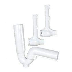 Federal Process - 1-1/2 Inch Pipe, Protect-a-trap Cover - White, PVC - Apex Tool & Supply