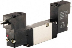 ARO/Ingersoll-Rand - Solenoid Actuator, Solenoid Return, 2 Position, Body Ported Solenoid Air Valve - 24 VDC Input, 1/4 CV, 4 Way, 115 psi, 122° Max Temp - Apex Tool & Supply