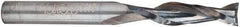 Freud - 1/4" Cutting Diam x 1" Length of Cut, 2 Flute, Upcut Spiral Router Bit - Solid Carbide, 2-1/2" OAL x 1/4" Shank Diam, Cut-Out - Apex Tool & Supply