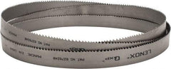 Lenox - 4 to 6 TPI, 11' 6" Long x 1-1/4" Wide x 0.042" Thick, Welded Band Saw Blade - Bi-Metal, Toothed Edge, Raker Tooth Set, Flexible Back, Contour Cutting - Apex Tool & Supply