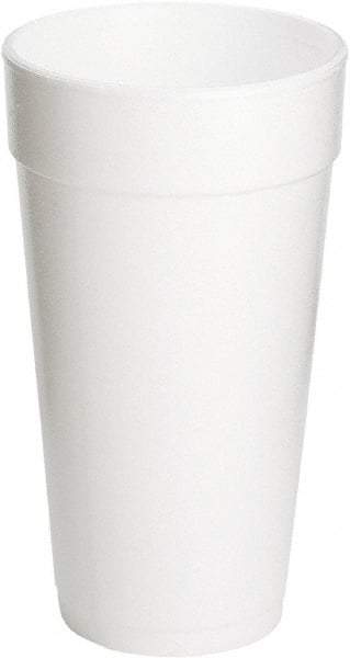 DART - 20 oz Drink Foam Cups - White - Apex Tool & Supply