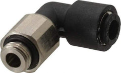 Legris - 6mm Outside Diam, 1/8 BSPP, Nylon Push-to-Connect Tube Male Swivel Elbow - 290 Max psi, Tube to Male BSPP Connection, Buna Nitrile O-Ring - Apex Tool & Supply