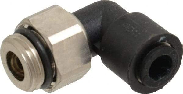 Legris - 6mm Outside Diam, 1/4 BSPP, Nylon Push-to-Connect Tube Male Swivel Elbow - 290 Max psi, Tube to Male BSPP Connection, Buna Nitrile O-Ring - Apex Tool & Supply
