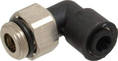 Legris - 6mm Outside Diam, 1/4 BSPP, Nylon Push-to-Connect Tube Male Swivel Elbow - 290 Max psi, Tube to Male BSPP Connection, Buna Nitrile O-Ring - Apex Tool & Supply