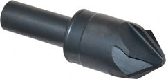 M.A. Ford - 7/8" Head Diam, 1/2" Shank Diam, 6 Flute 82° High Speed Steel Countersink - Apex Tool & Supply