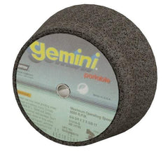 Norton - 6" Diam, 2" Overall Thickness, 16 Grit, Type 11 Tool & Cutter Grinding Wheel - Very Coarse Grade, Aluminum Oxide, Q Hardness, 6,000 RPM - Apex Tool & Supply