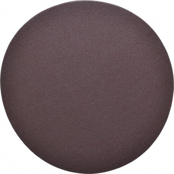 Norton - 6" Diam, 180 Grit Aluminum Oxide Adhesive PSA Disc - Fine Grade, Brown, X Weighted Backing, Flexible - Apex Tool & Supply