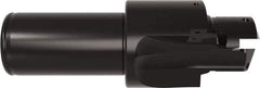 Allied Machine and Engineering - ISO 11926-1, MS 16142, SAE J1926-1 Standard, 1-1/16-12, 12 Tube Dash Number, 15° Porting Angle, 0.984" Pilot Diam, 1-1/4" Shank Diam, Indexable Spade Blade Insert Porting Tool - 2 Porting Inserts, 5.171" Overall Length - Apex Tool & Supply