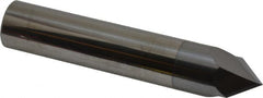 Accupro - 3/4" Diam 2 Flute Single End Solid Carbide Chamfer Mill - Apex Tool & Supply