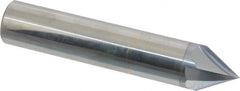 Accupro - 3/4" Diam 4 Flute Single End Solid Carbide Chamfer Mill - Apex Tool & Supply