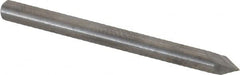Accupro - 1/8" Diam 2 Flute Single End Solid Carbide Chamfer Mill - Apex Tool & Supply