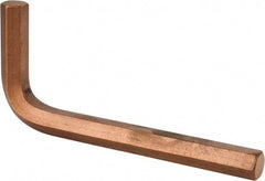 Ampco - 13mm Hex, Long Arm, Nonsparking Hex Key - 135mm OAL, Metric System of Measurement - Apex Tool & Supply