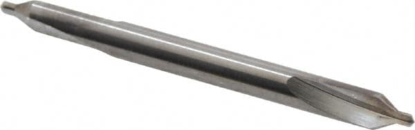 Keo - #1 Plain Cut 60° Incl Angle Solid Carbide Combo Drill & Countersink - Apex Tool & Supply