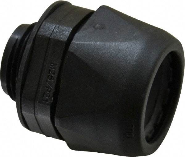 Murrplastik - 3/4" Trade, Nylon Compression Straight Liquidtight Conduit Connector - Noninsulated - Apex Tool & Supply