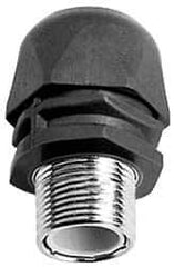 Murrplastik - 3/8" Trade, Nylon Compression Straight Liquidtight Conduit Connector - Noninsulated - Apex Tool & Supply