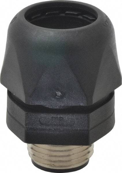 Murrplastik - 1/2" Trade, Nylon Compression Straight Liquidtight Conduit Connector - Noninsulated - Apex Tool & Supply