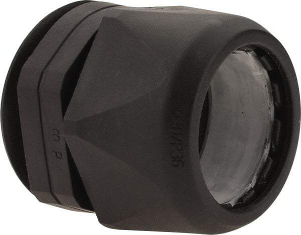Murrplastik - 1-1/4" Trade, Nylon Compression Straight Liquidtight Conduit Connector - Noninsulated - Apex Tool & Supply