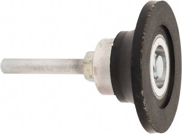 Standard Abrasives - 3" Diam Quick-Change Type S Disc Backing Pad - 1/4" Shank Diam, Medium Density, 20,000 RPM, SocAtt Compatible - Apex Tool & Supply