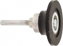 Standard Abrasives - 3" Diam Quick-Change Type S Disc Backing Pad - 1/4" Shank Diam, Medium Density, 20,000 RPM, SocAtt Compatible - Apex Tool & Supply