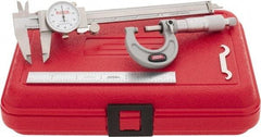 SPI - 3 Piece, Machinist Caliper and Micrometer Tool Kit - Apex Tool & Supply