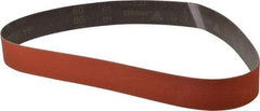 3M - 2" Wide x 48" OAL, 60 Grit, Ceramic Abrasive Belt - Ceramic, Medium, Coated, YF Weighted Cloth Backing, Wet/Dry, Series 777F - Apex Tool & Supply