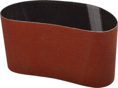 3M - 3" Wide x 10-11/16" OAL, 120 Grit, Ceramic Abrasive Belt - Ceramic, Fine, Coated, Y Weighted Cloth Backing, Wet/Dry, Series 777F - Apex Tool & Supply