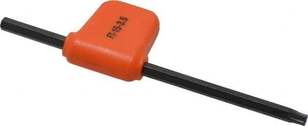 Kennametal - T15 Torx Drive, Flag Handle Driver for Indexable Tools - Apex Tool & Supply