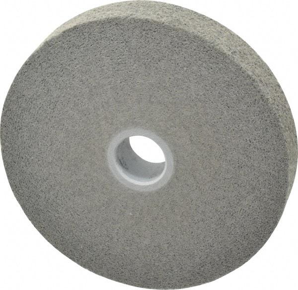 3M - 6" Diam, 1" Face Width, 1" Center Hole, Fine Grade, Silicon Carbide Deburring Wheel - Convolute, Hard Density 9 Grade, 6,000 RPM - Apex Tool & Supply