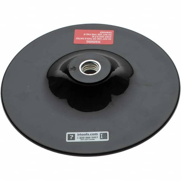 Ingersoll-Rand - Disc Backing Pads Backing Pad Type: Replacement Pad Pad Diameter (Inch): 7 - Apex Tool & Supply